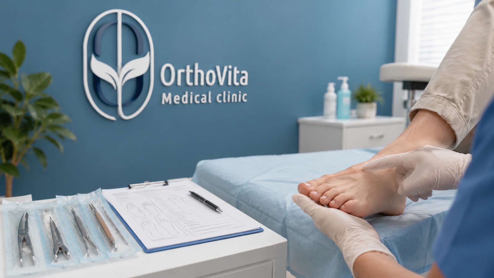 ارزیابی و بررسی مشکلات در اتاق پزشک کلینیک ارتوویتا