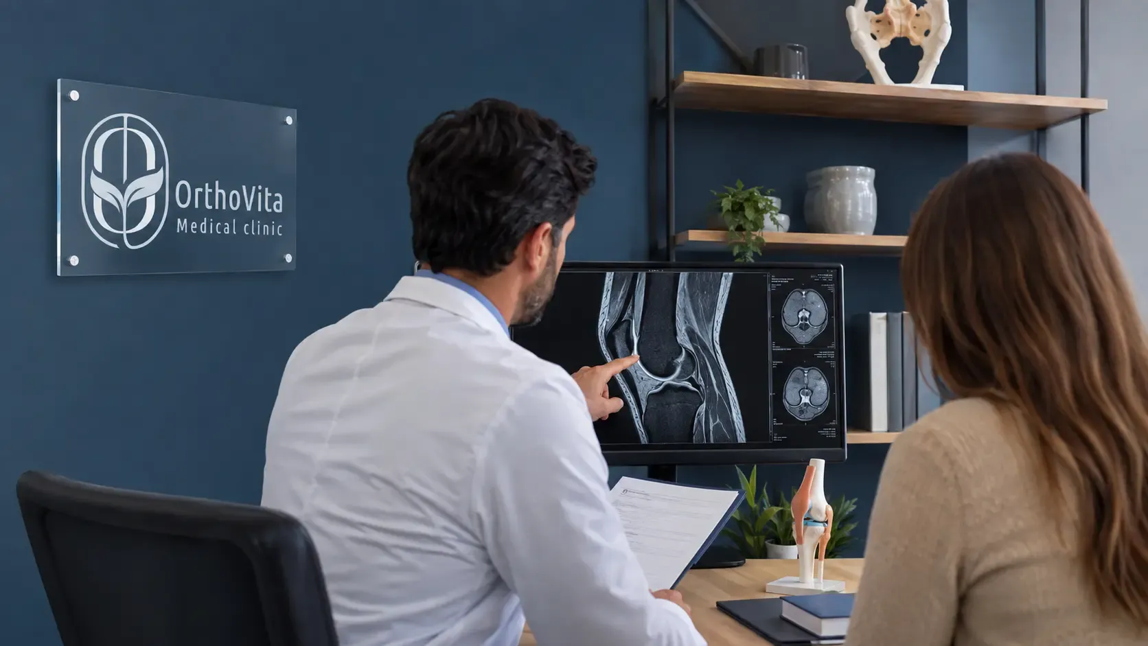 بررسی MRI زانو توسط پزشک پیش از برآورد هزینه جیسل G-Cell
